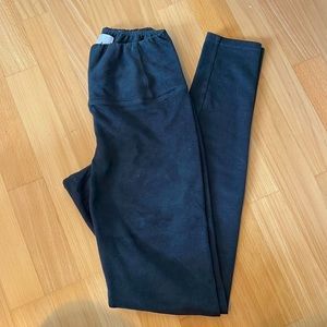 Aritzia Daria Suede Leggings